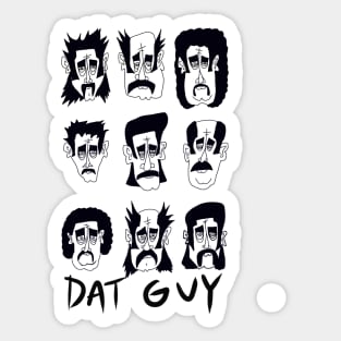 dat guy dat fu Sticker